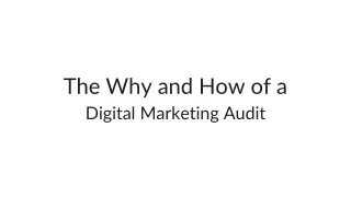 The Why and How of a Digital Marketing Audit A Comprehensive Guide by Digitviral