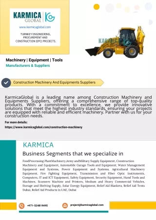 Construction Machinery And Equipments Suppliers.pdf