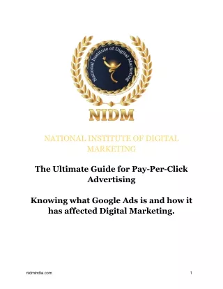 Maximizing ROI with Pay-Per-Click Advertising: A Comprehensive Guide
