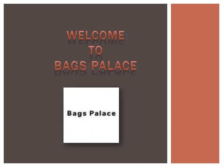 PPT - Buy Replica Bags - bagspalace.com PowerPoint Presentation, free ...