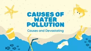 Water Pollution Understanding Its Causes and Devastating Impact on Global Ecosystems