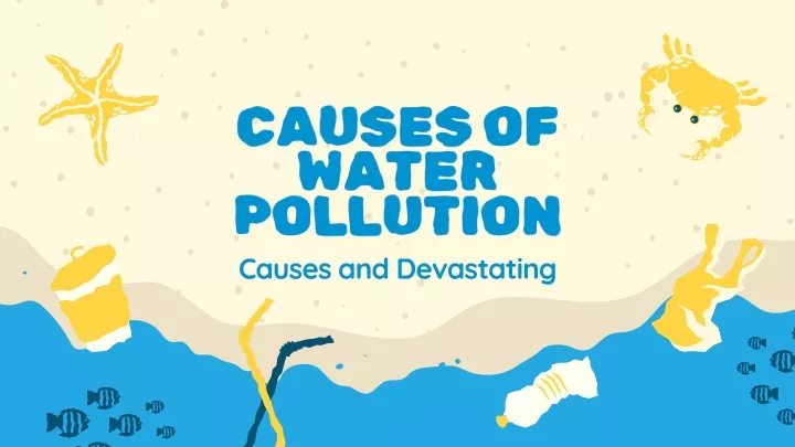 causes of water pollution