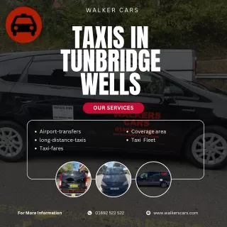 Taxis in Tunbridge Wells - walker Cars