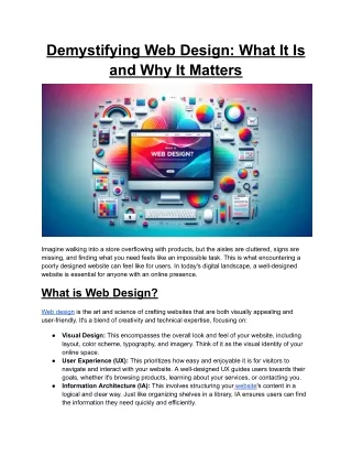 Demystifying Web Design_ What It Is and Why It Matters