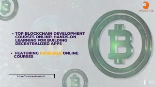 top blockchain development courses online hands