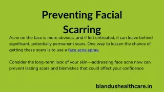 Why Addressing Face Acne Matters The Case for a Simple, Effective Solution-blandushealthcare