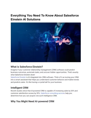 everything you need to know about salesforce