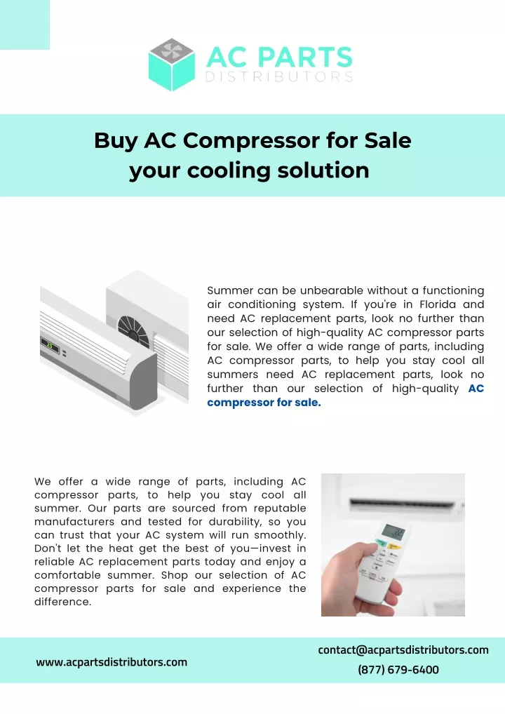 buy ac compressor for sale your cooling solution