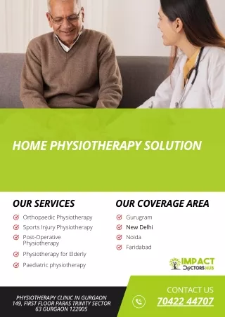 Home Physiotherapy Solution Gurgaon