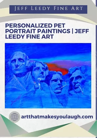 Personalized Pet Portrait Paintings  Jeff Leedy Fine Art