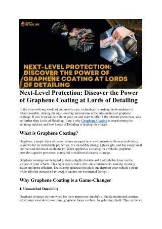 next level protection discover the power