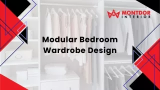 Modular Bedroom Wardrobe Design