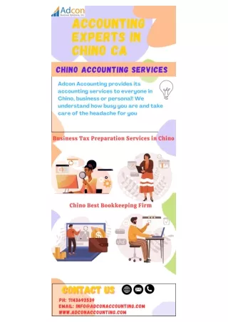 Accounting Experts in Chino CA