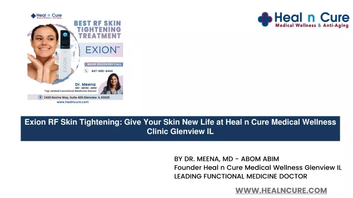 exion rf skin tightening give your skin new life