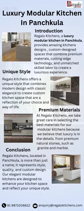 luxury modular kitchen in panchkula introduction