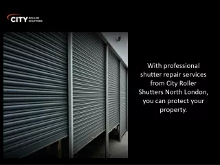 Roller Shutter Repair in London