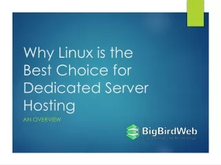 Why Linux is the Best Choice for Dedicated Server Hosting