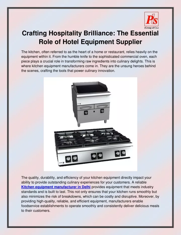 crafting hospitality brilliance the essential