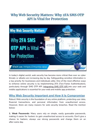 why web security matters