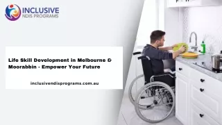 life skill development in melbourne moorabbin