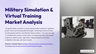 military simulation virtual training market