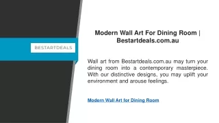 Modern Wall Art For Dining Room Bestartdeals.com.au