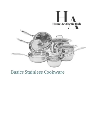 Basics Stainless Cookware