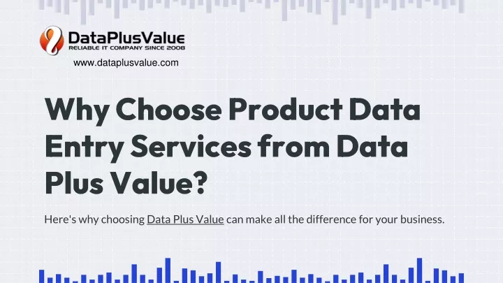 www dataplusvalue com