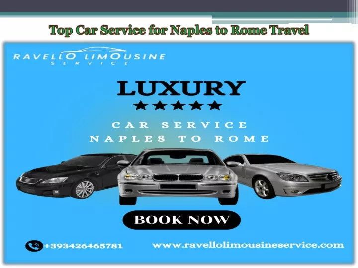 top car service for naples to rome travel