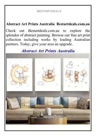 Abstract Art Prints Australia  Bestartdeals.com.au