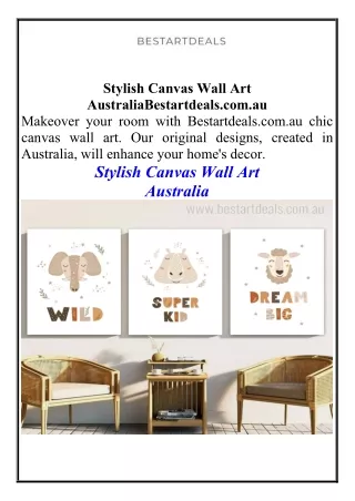 Stylish Canvas Wall Art AustraliaBestartdeals.com.au