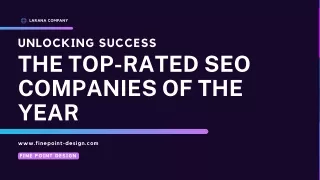Unlocking Success: The Top-Rated SEO Companies of the Year
