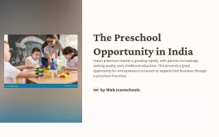 The Preschool Opportunity in India