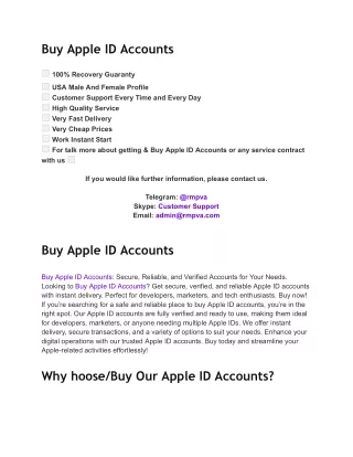 Buy Apple ID Accounts__rmpva