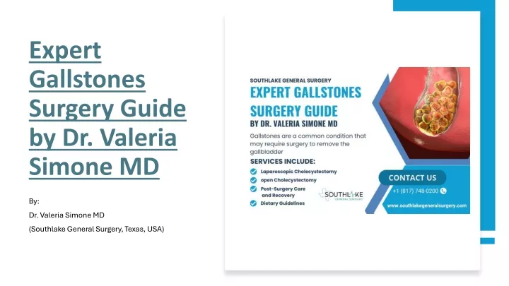 expert gallstones surgery guide by dr valeria