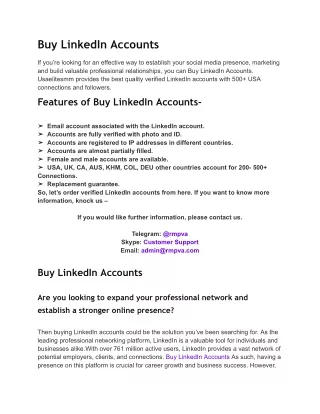 Buy LinkedIn Accounts__rmpva