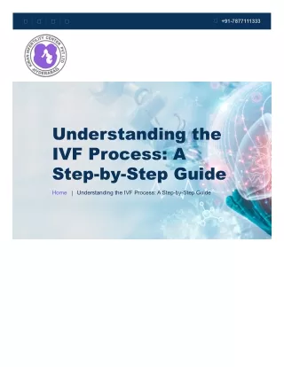 Understanding the IVF Process: A Step-by-Step Guide