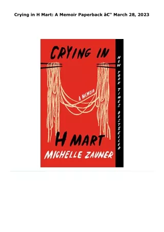 read crying in h mart: a memoir     paperback â€“ march 28, 2023