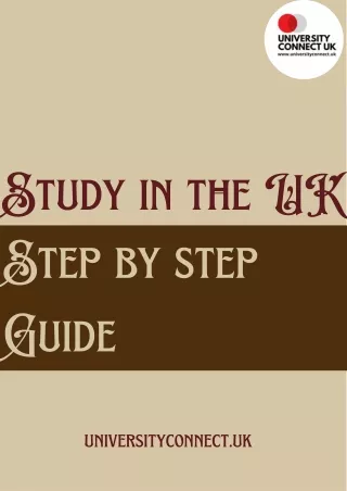 Study in the UK | Step by step guide for international students