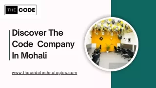 Discover The Code Company In Mohali