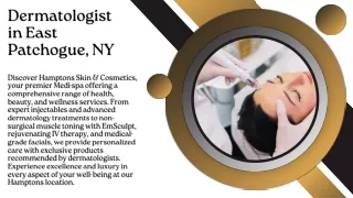 Dermatologist in East Patchogue, NY