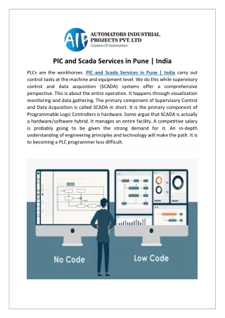 Plc and Scada Services in pune