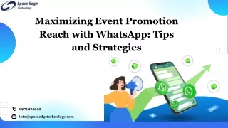 maximizing event promotion reach with whatsapp