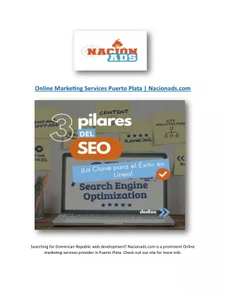 Online Marketing Services Puerto Plata | Nacionads.com
