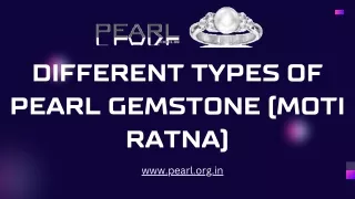 different types of pearl gemstone moti ratna