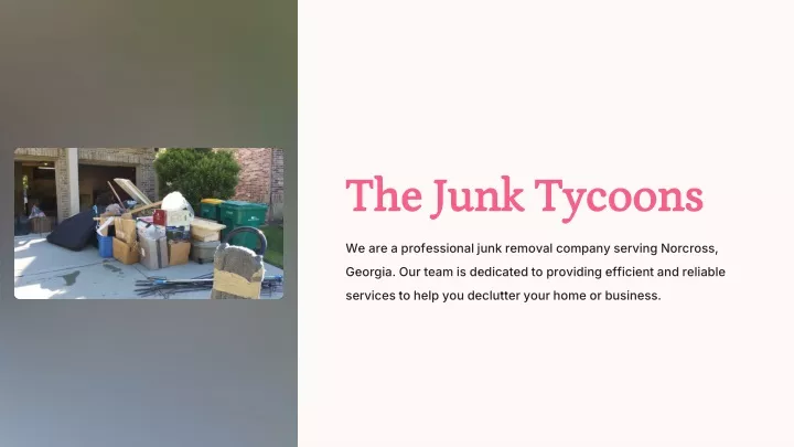 the junk tycoons