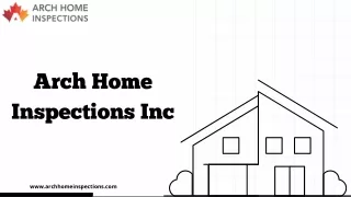 arch home inspections inc