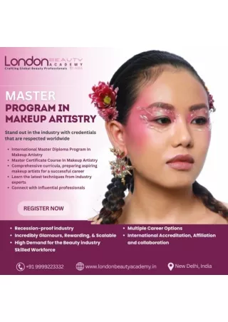 Join Delhi’s Top Academy for a Master’s in Makeup Artistry