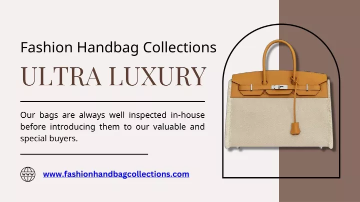 fashion handbag collections