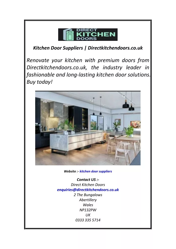 kitchen door suppliers directkitchendoors co uk